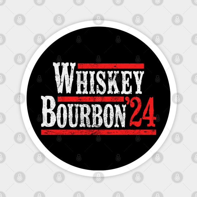 Whiskey Bourbon 2024 Magnet by Etopix